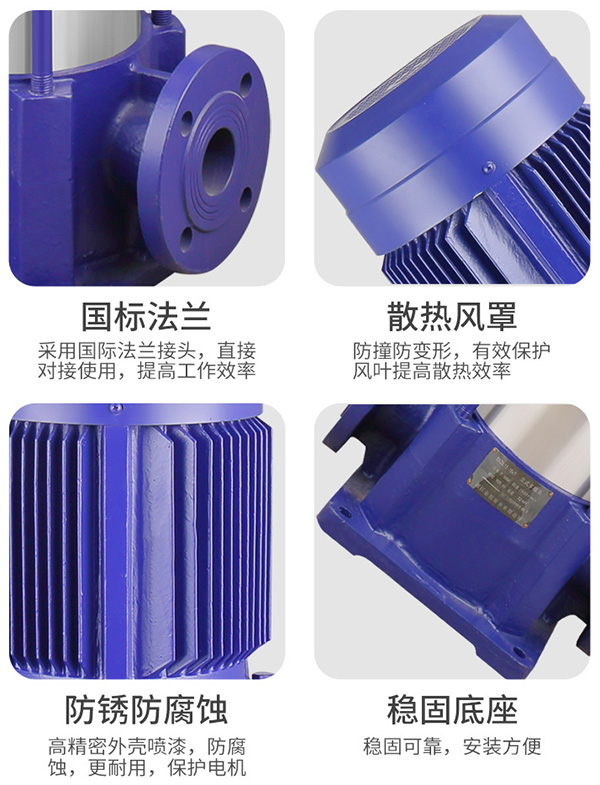 GDL型立式多级华体·官方版网站登录入口产品细节 GDL型立式多级华体·官方版网站登录入口产品细节